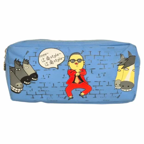 Estojo Psy Gangnam Style (tecido seminovo)