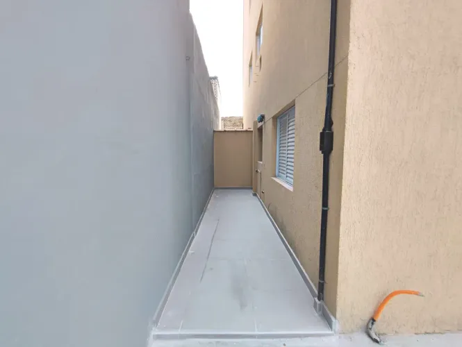 Apartamento térreo 2 dormitórios com quintal privativo, 50m²  lazer na cobertura no  Bitar