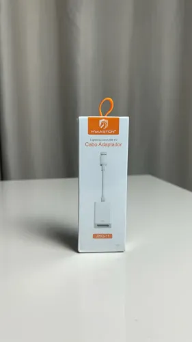 Cabo Otg Lightning Para Iphone Usb 3.0