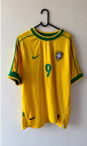 Camisa Brasil 1998 Ronaldo 9