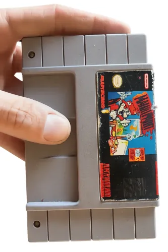 Jogo super Nintendo Mario paint original 