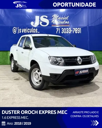 Renault Duster Oroch Exp. 1.6 Hi-flex 16V Mec. 2019