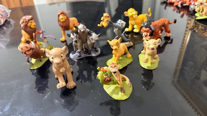 Bonecos colecionáveis Disney Rei Leão 