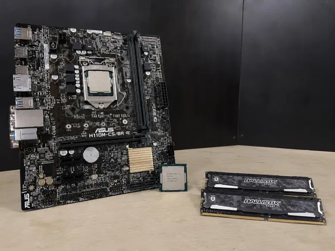 Kit i3-7100 + H110M + 16GB RAM