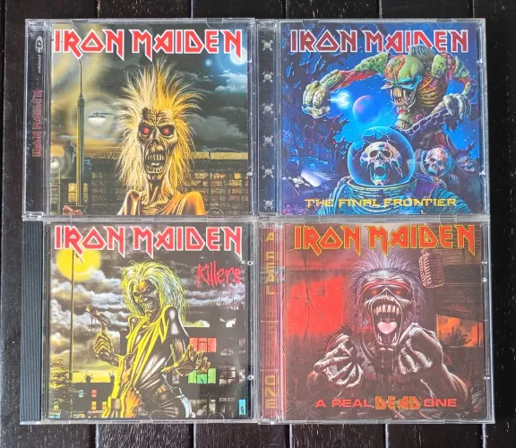 7 CDs IRON MAIDEN Usados