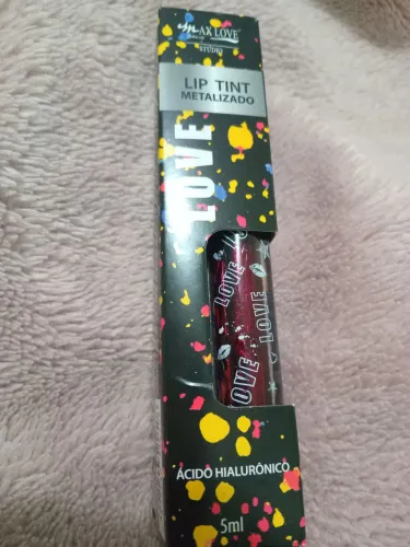 LIP TINT METALIZADO MAX LOVE