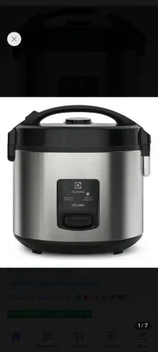 Panela de arroz electrolux 3,5l