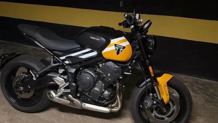 Triumph Trident 660 25/25 apenas 590km! Oportunidade 
