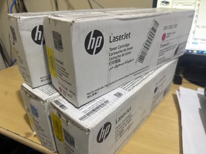 Cartucho de Toner original HP 210,220,230 Color