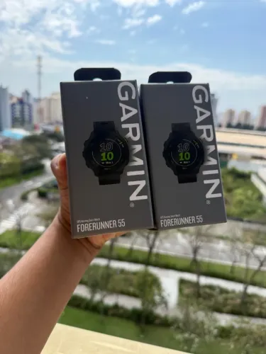 RELOGIO GARMIN ( FORERUNNER 55) PRETO