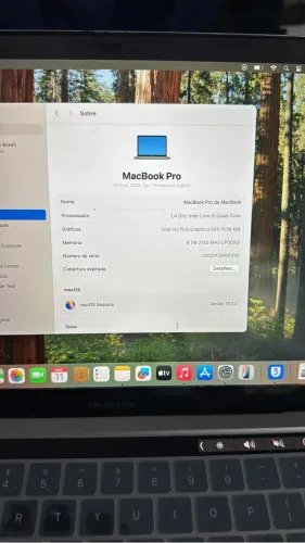 MacBook Pro Touch Bar 2020