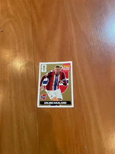 Figurinha Ouro Haaland Copa 2026