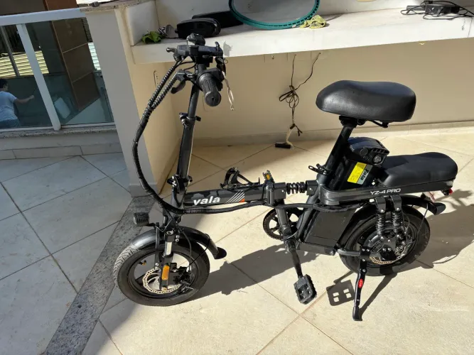Bicicleta Elétrica Dobrável Yala