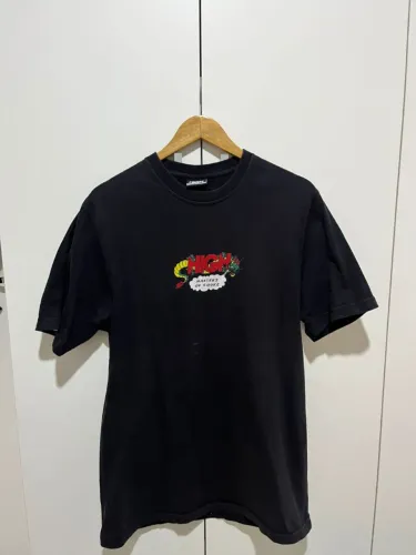 Camiseta High Co. preta Masters of Smoke Dragão
