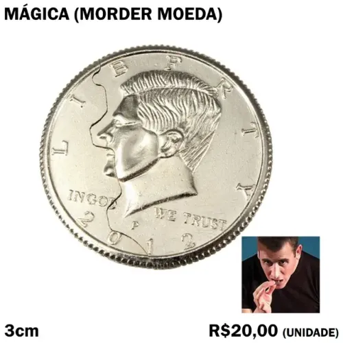 Mágica - Morder Moeda