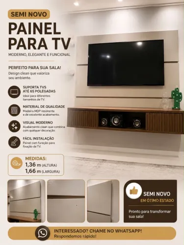 Painel para televisão