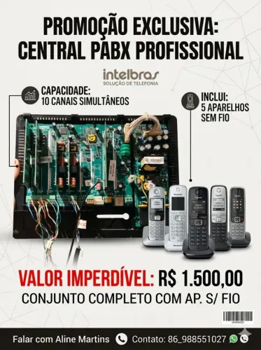 Central Telefônica Intelbras 