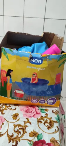 PISCINA INFLÁVEL MOR 1000 LITROS