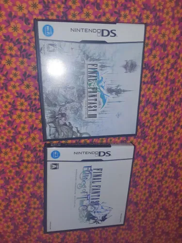 Final fantasy III 3,e final fantasy echoes of time, japones original para nintendo ds