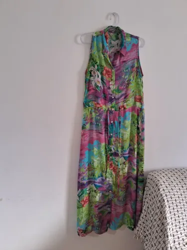 Vestido longo estampa tamanho 44