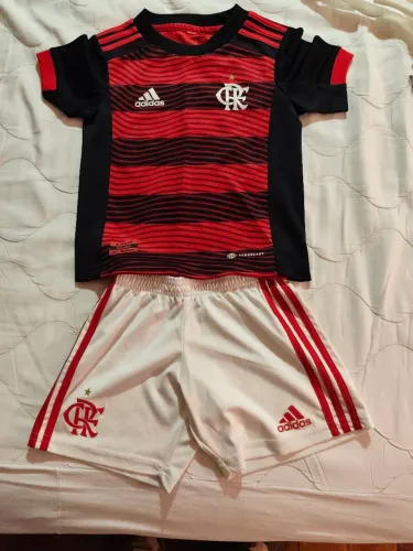 Uniforme infantil do flamengo 