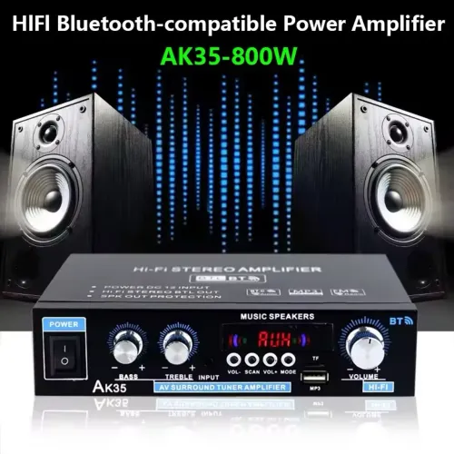 ? AMPLIFICADOR DE SOM AK35 BLUETOOTH!