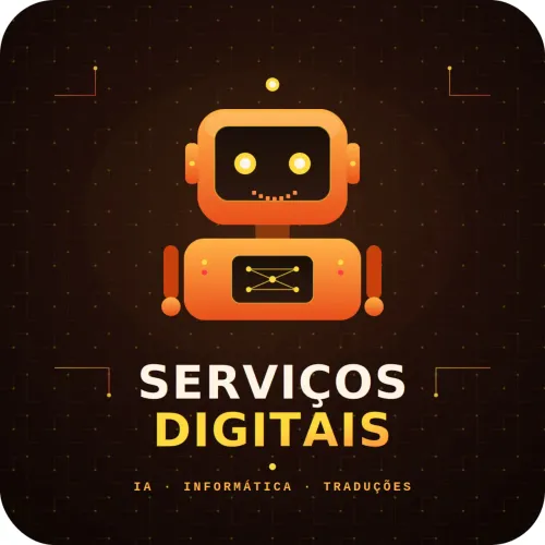 Serviços Digitais com IA | Informática, Traduções e Tarefas Online