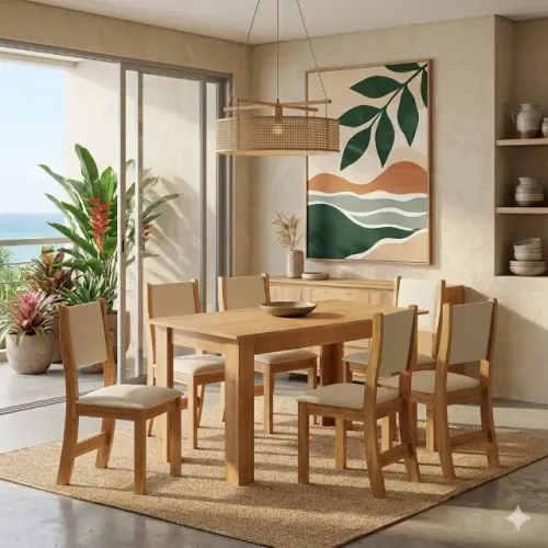 Mesa de jantar (consulte cores disponíveis)