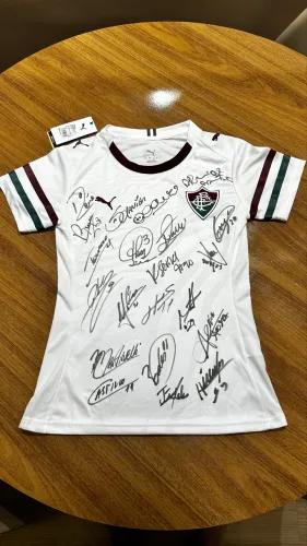 Camisa Fluminense Puma 2026 autografada