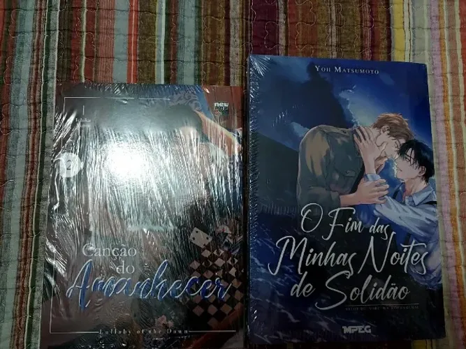 Mangás: Canção do Amanhecer - Vol 2 e O Fim das Minhas Noites de Solidão