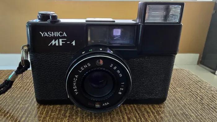 Câmera analógica yashica MF1 nao foi testada aceito proposta