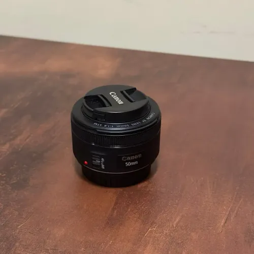 Lente cânon 50mm F/1.8