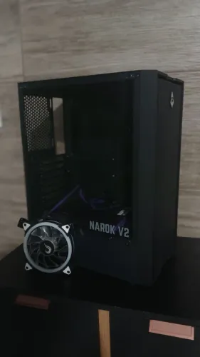 Gabinete Narok V2 + Ventoinha Extra