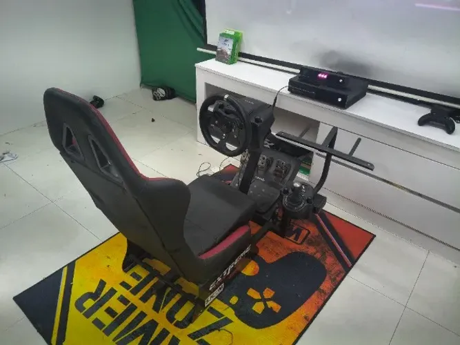 Cockpit Extreme Racing V3+ Logitech G920 + Câmbio + Xbox One | completo