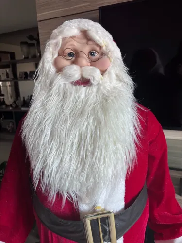 Papai Noel em pé vermelho150cm