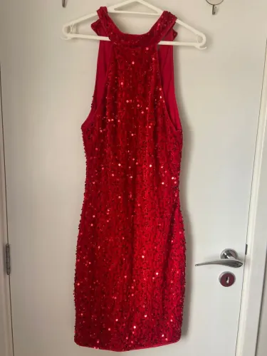 Vestido vermelho festa tamanho P