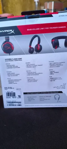 Headset hiper x cloud mini