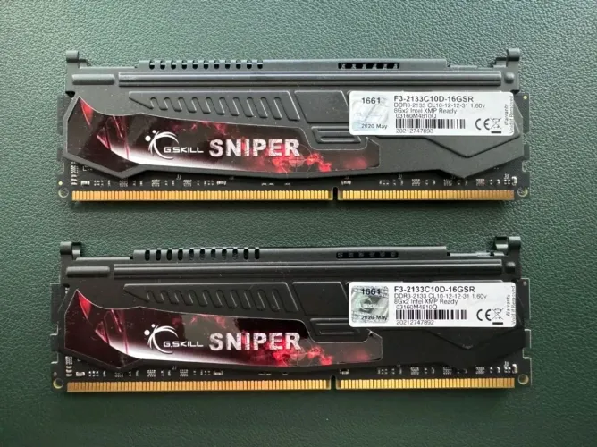 G.SKILL Sniper Series 16GB (2 x 8GB) 240-Pin DDR3 SDRAM DDR3 2133
