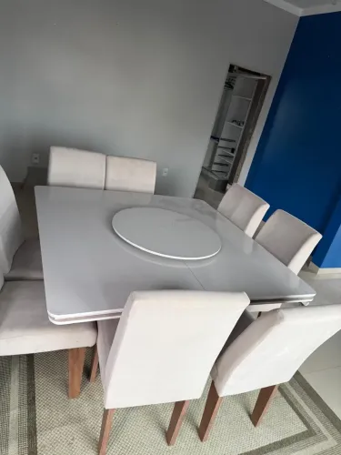 Mesa de 8 cadeira mdf