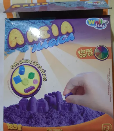 Vende-se areia cinética