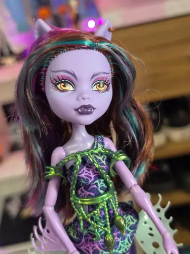 Clawdeen Monster High Assustadora Barreira de Corais