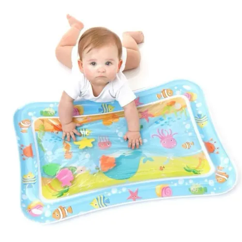 Tapete infantil de água inflável