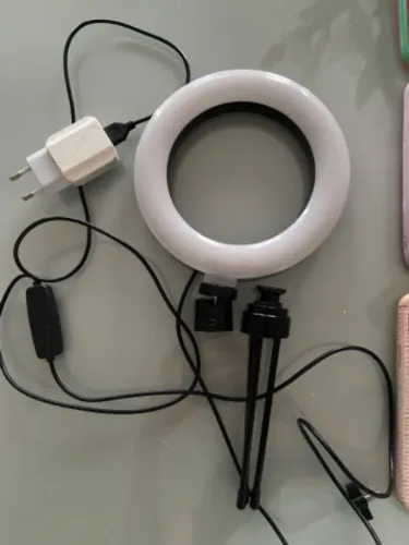 Ring light de mesa
