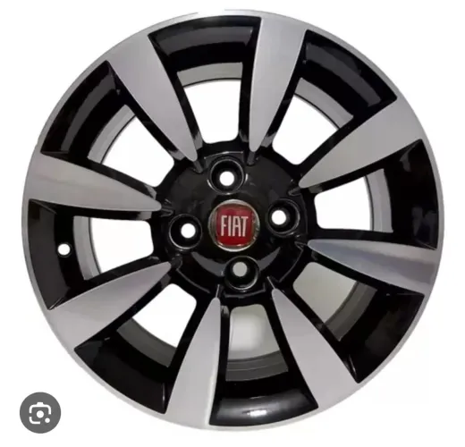 Rodas aro 15 Fiat Palio grafite com diamantado 4x98 novas