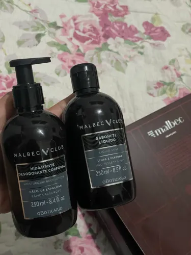 Kit masculino malbec