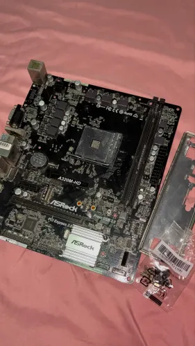 Placa Mãe ASRock A320M-HD (ler descrição)