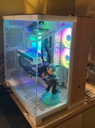 PC Gamer High-End Branco | RTX 5070 12GB | Intel Core Ultra 5 | Z890 Wi-Fi 7 | 2TB NVMe