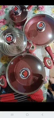 Panelas de cerâmica antiaderente 18 peças