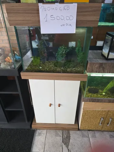 Aquário com Móvel completo 50cm