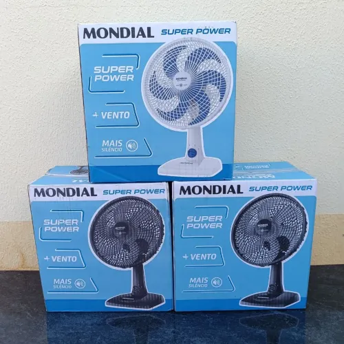 Ventilador de Mesa Mondial VSP30 Turbo Silêncio